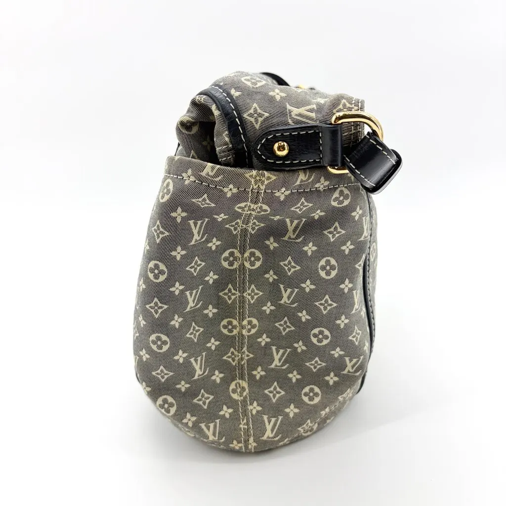 Louis Vuitton Monogram Mini Lynn Marjorie Shoulder Bag Blue Blue Canvas Good - Box View