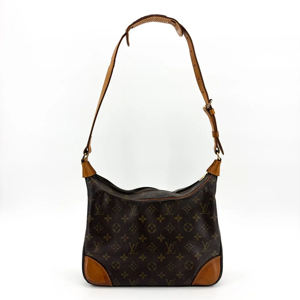 Louis Vuitton Monogram Boulogne 30 Brown Canvas Fair - Back View
