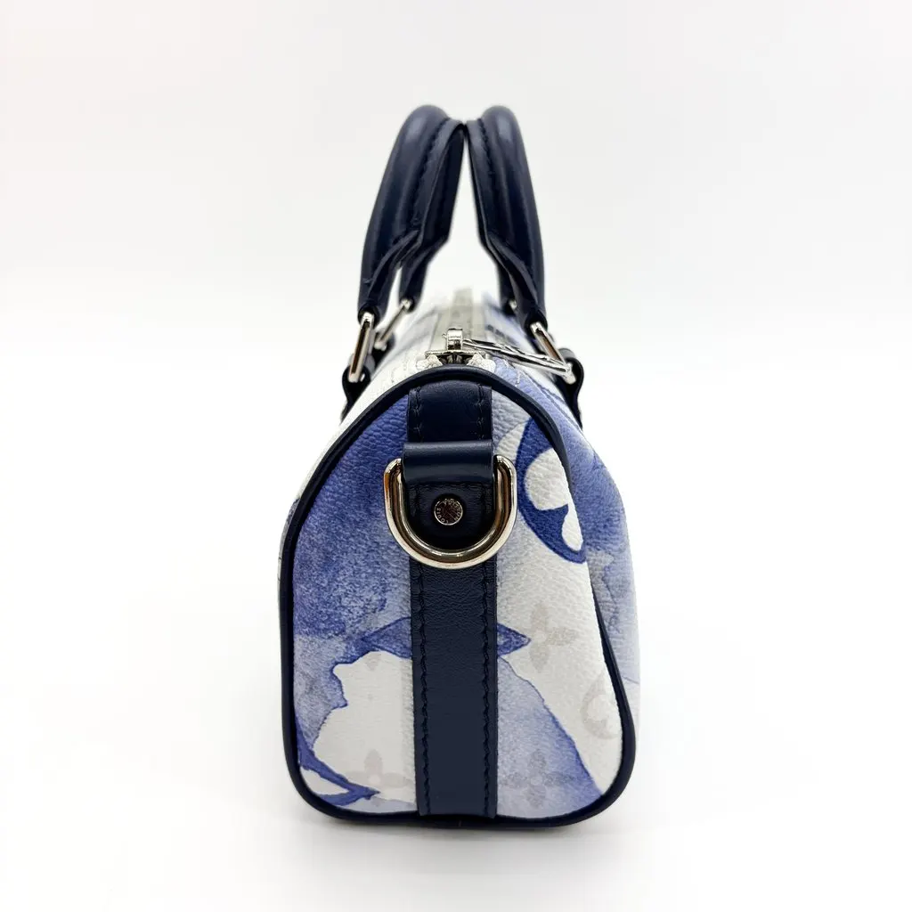 Louis Vuitton Keepall XS Monogram Watercolor Blue Blue Canvas Very good - Box View