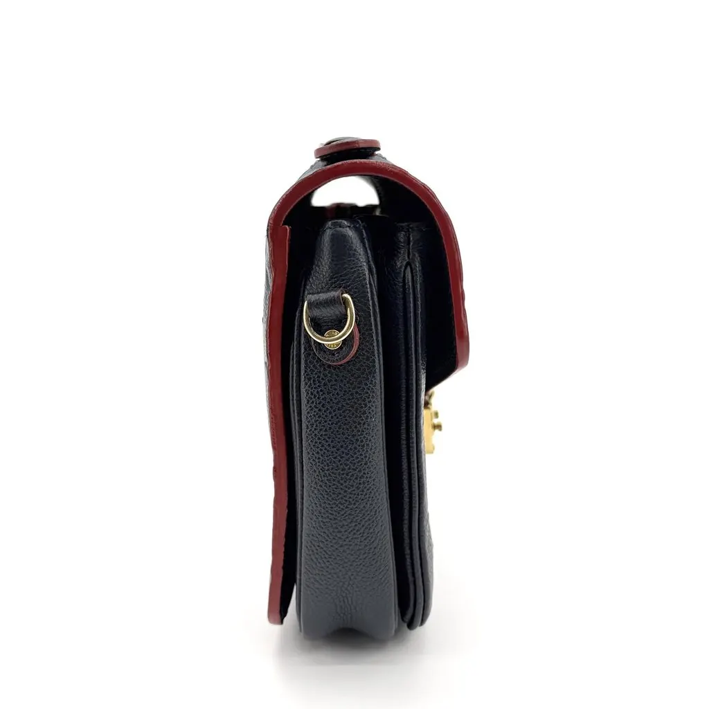 Louis Vuitton Pochette Métis Monogram Empreinte Marine Rouge Gold Leather Very good - Box View