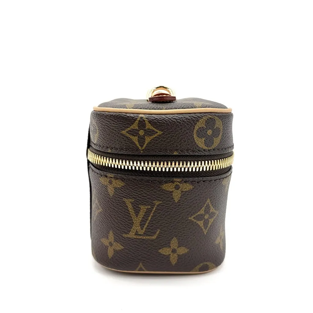 Louis Vuitton Nice Nano Monogram Beige Canvas Very good - Box View