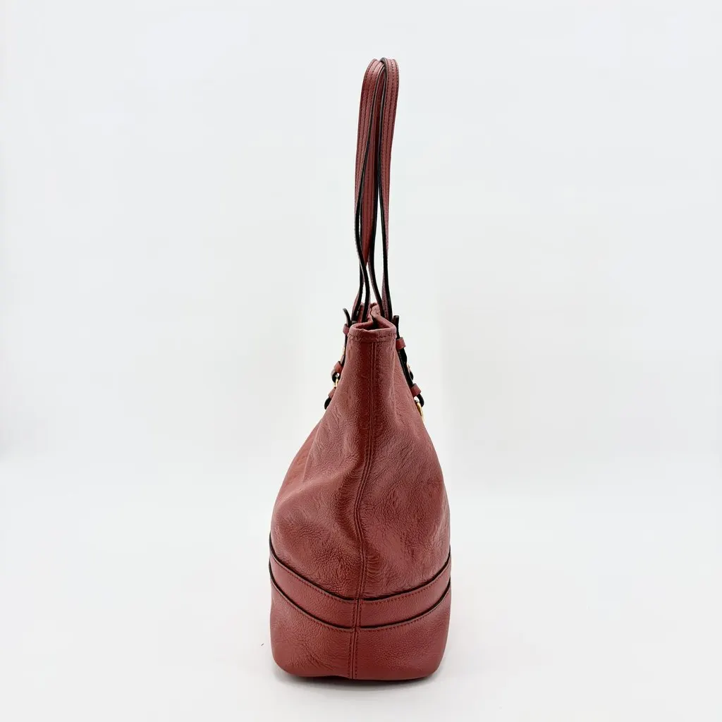 Louis Vuitton Citadine PM Red Red Leather Good - Inside View