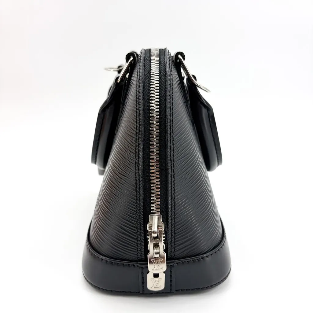 Louis Vuitton Alma BB Effie Black Black Leather Very good - Model View
