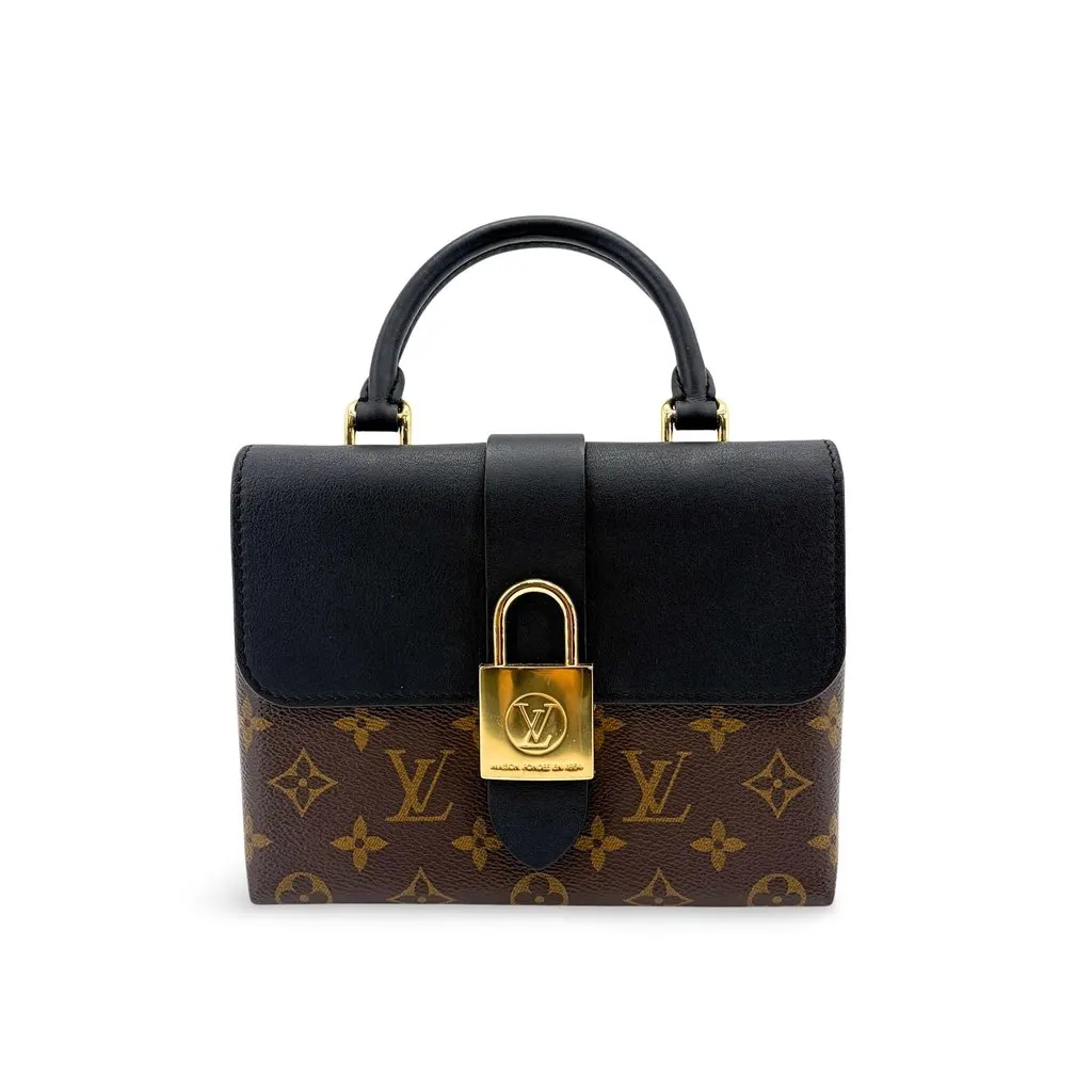 Louis Vuitton Rocky BB Monogram Noir Black Canvas Very good - Front View