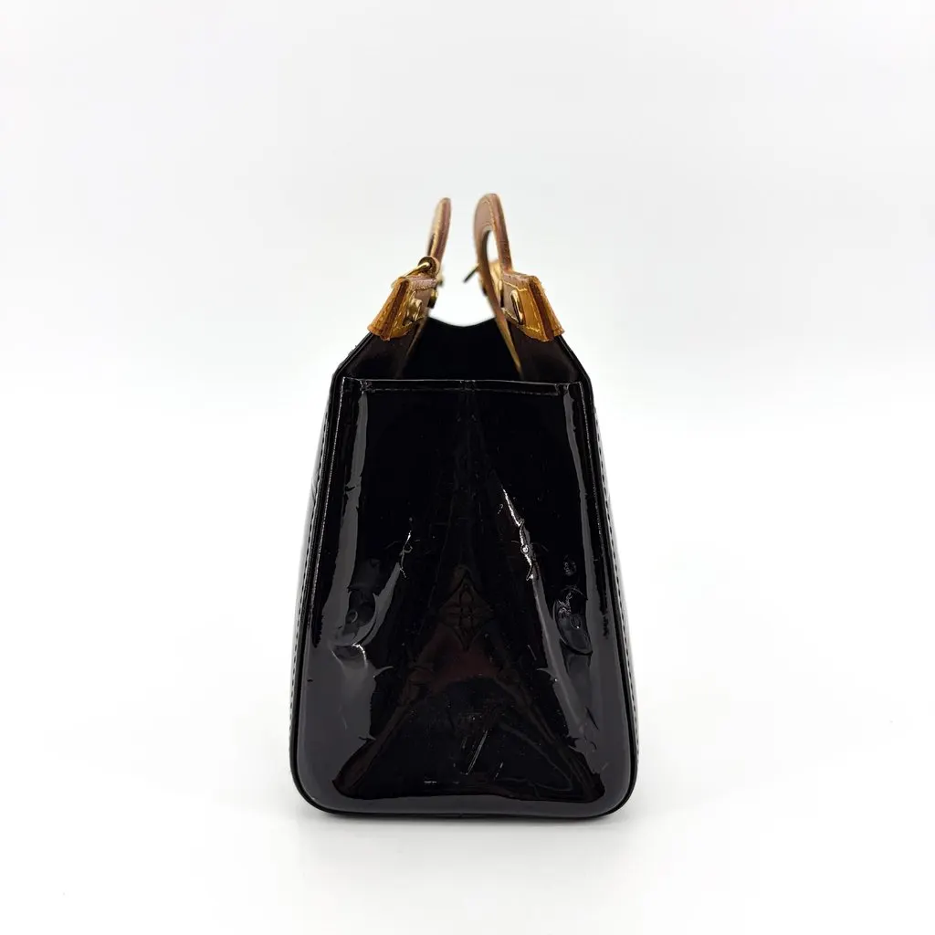 Louis Vuitton Monogram Vernis Roxbury Drive Amalante Brown Leather Good - Box View