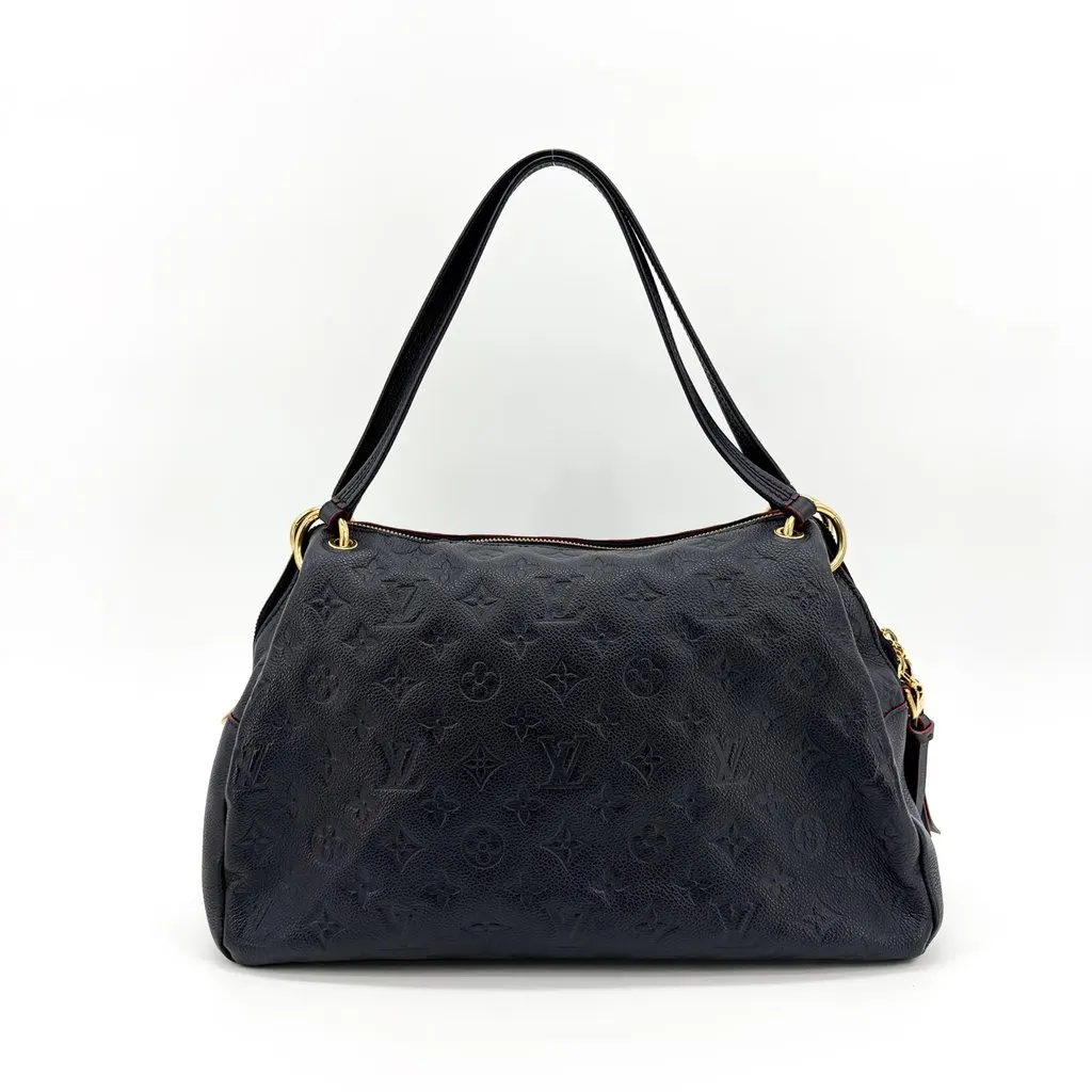 Louis Vuitton Monogram Empreinte Sully PM Marine Rouge Navy Leather Very good - Inside View