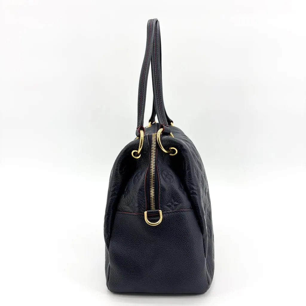 Louis Vuitton Monogram Empreinte Sully PM Marine Rouge Navy Leather Very good - Model View