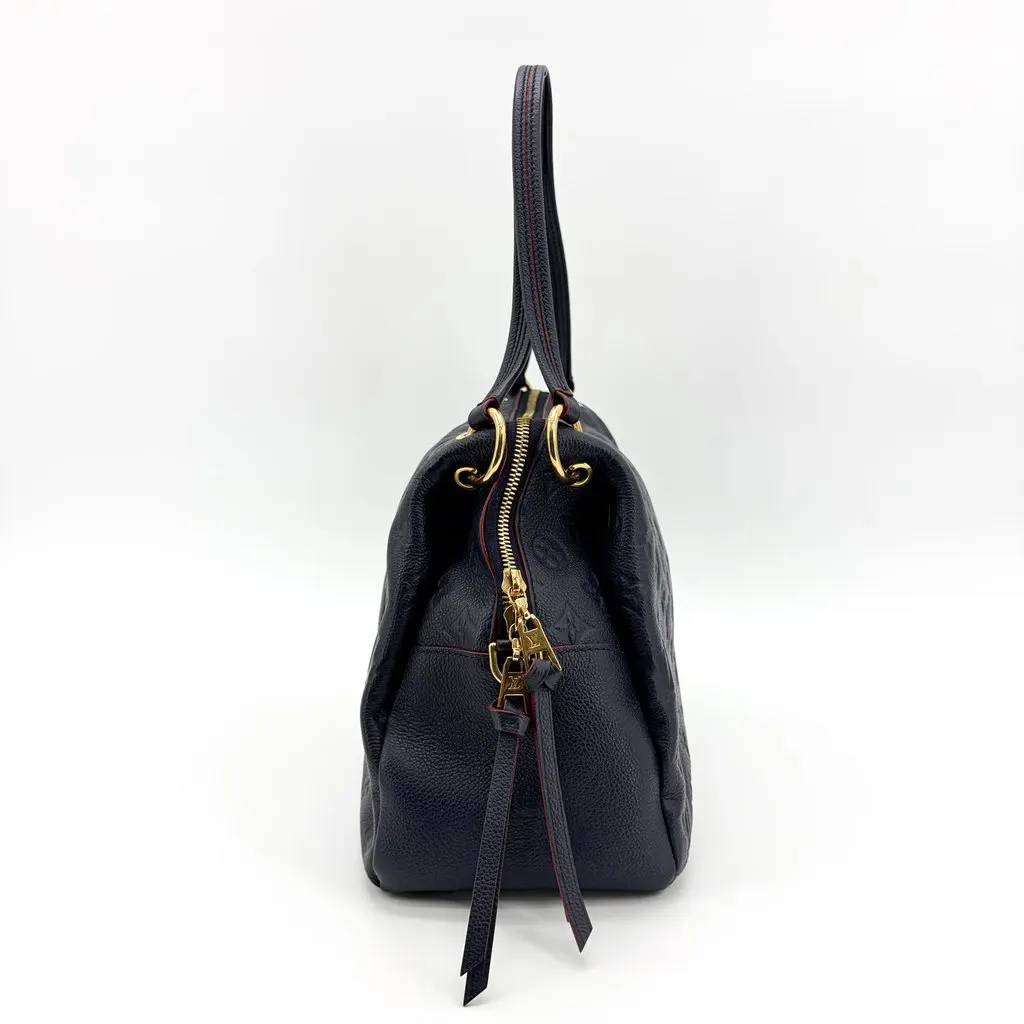 Louis Vuitton Monogram Empreinte Sully PM Marine Rouge Navy Leather Very good - Box View