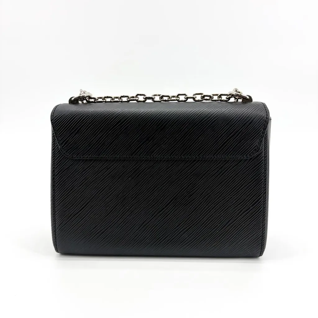 Louis Vuitton Epi Twist MM Black Silver Hardware Black Leather Very good - Inside View