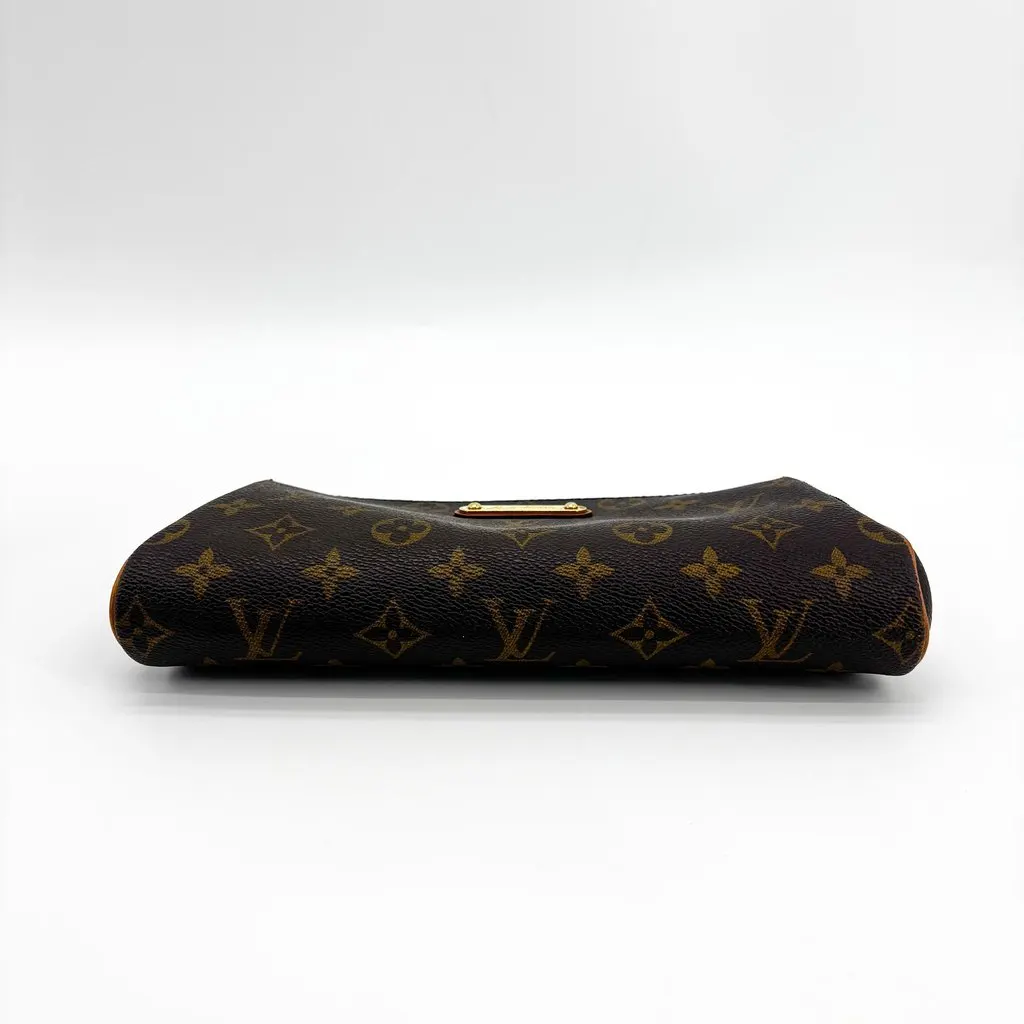 Louis Vuitton Monogram Eva Clutch Brown Canvas Good - Box View