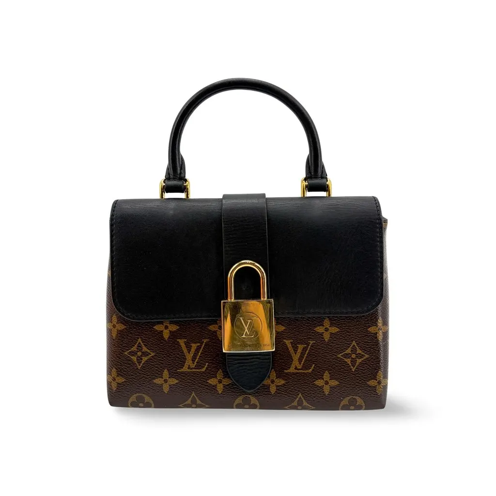 Louis Vuitton Locky BB Monogram Noir Black Canvas Very good - Front View