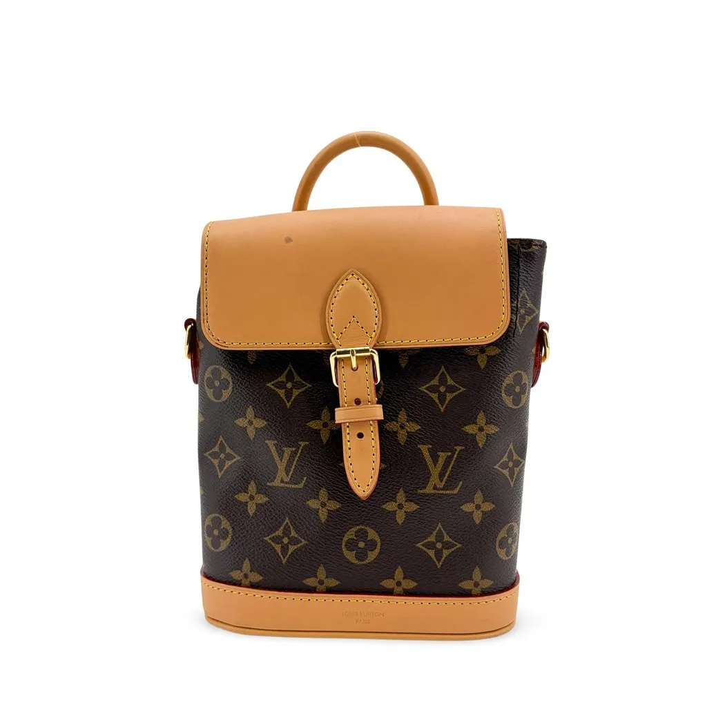 Louis Vuitton Monogram Bel Air 2way Bag Beige Canvas Good - Front View