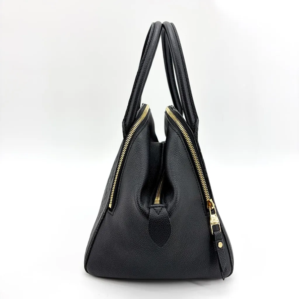 Louis Vuitton Pont Neuf MM Monogram Empreinte Noir Black Leather Good - Box View