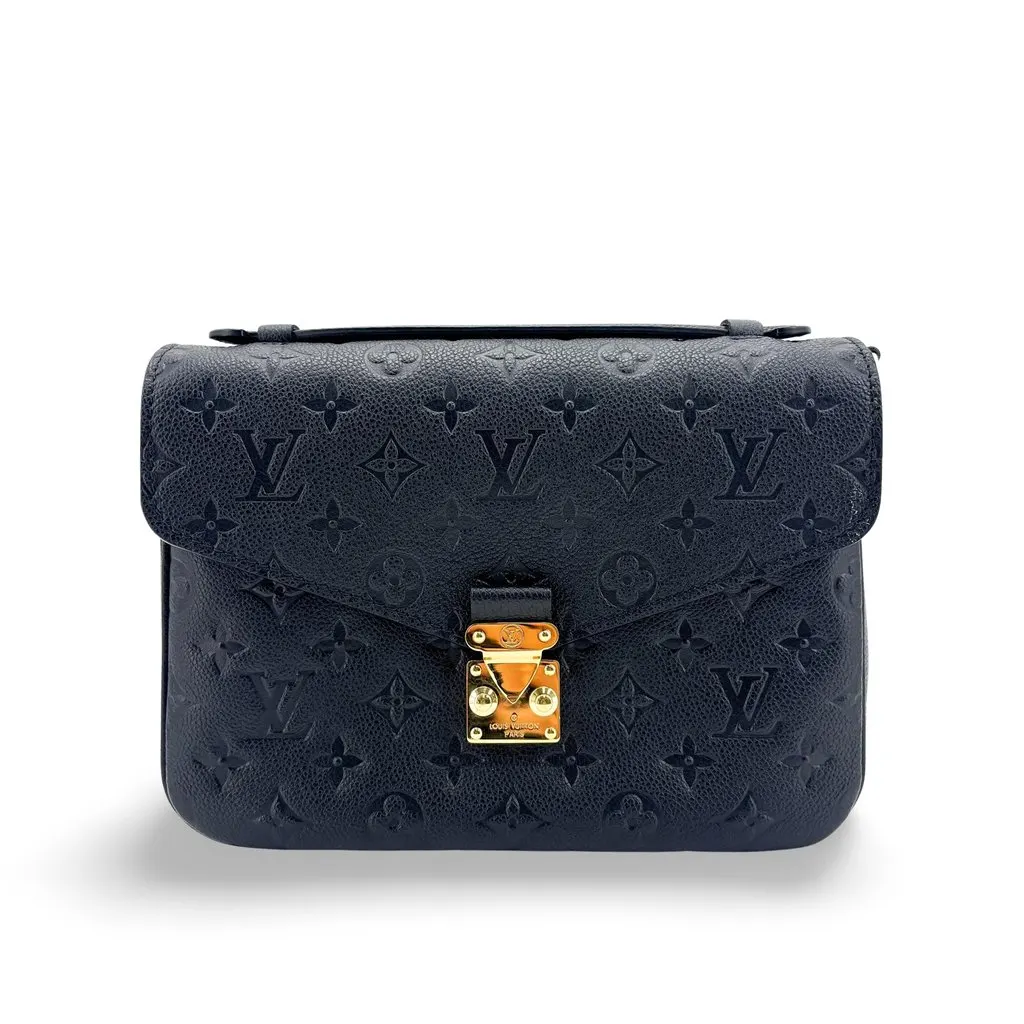 Louis Vuitton Pochette Metis Monogram Empreinte Noir