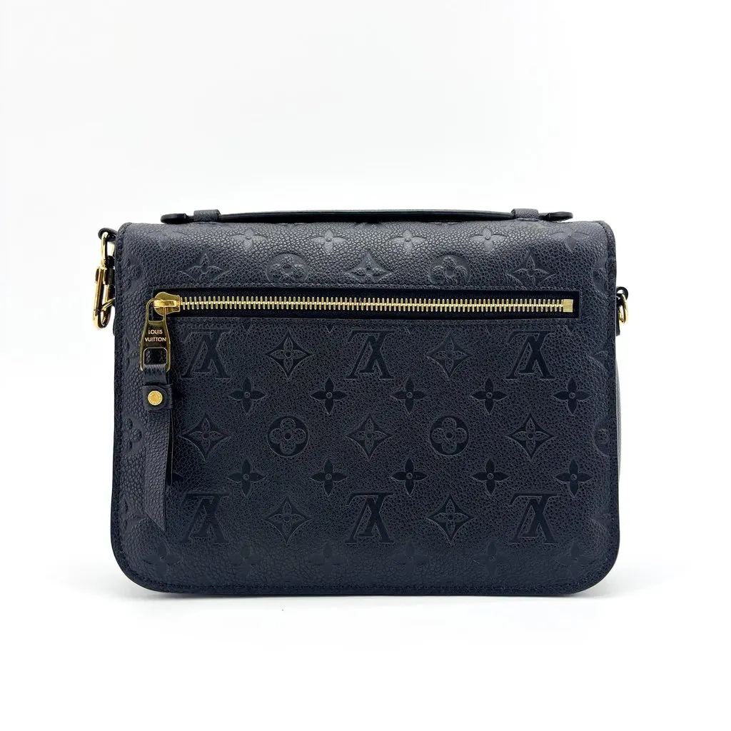 Louis Vuitton Pochette Metis Monogram Empreinte Noir Black Leather Very good - Inside View