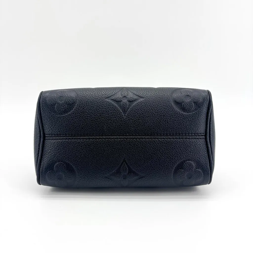 Louis Vuitton Nano Speedy Monogram Empreinte Black Black Leather Good - Box View