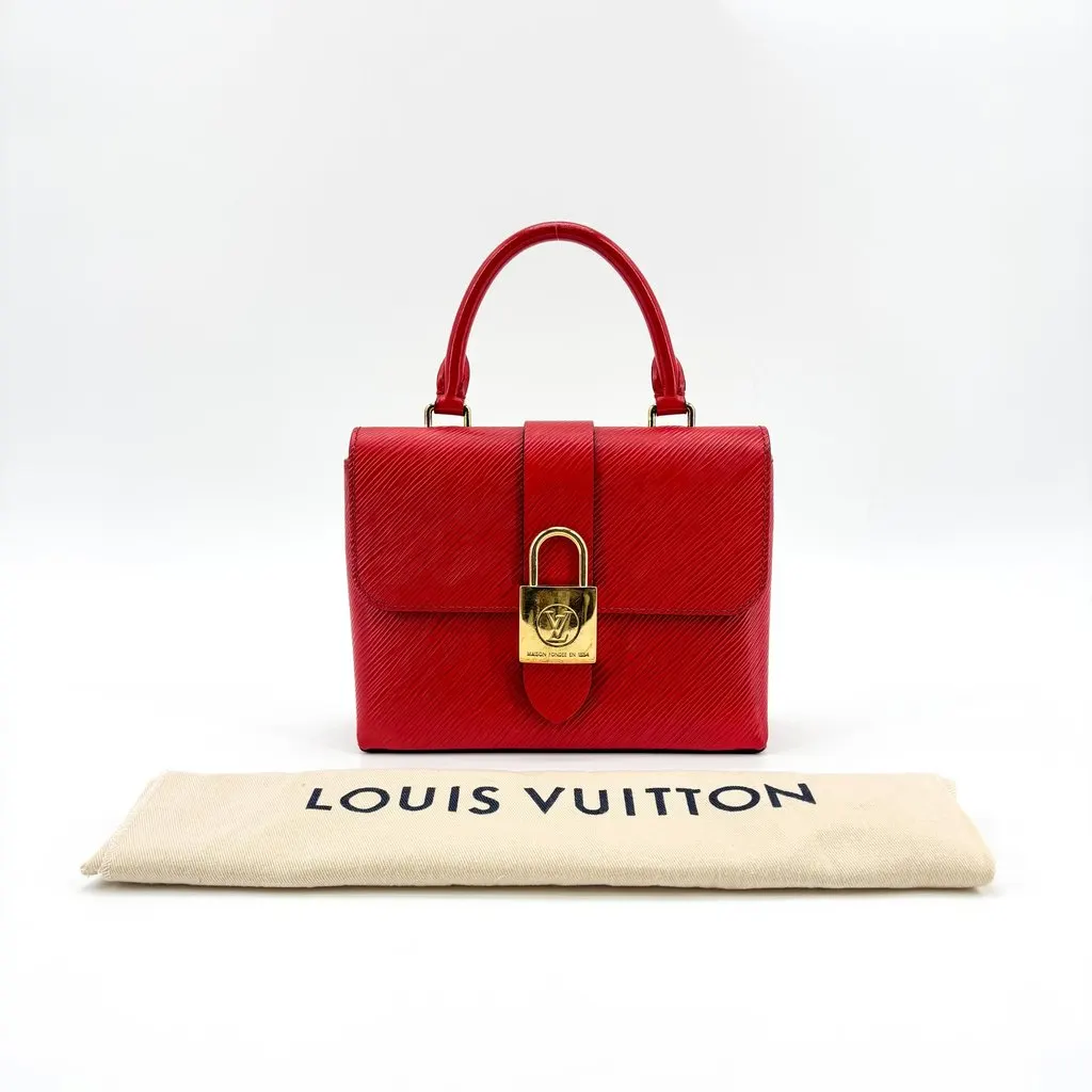 Louis Vuitton Product Gold Leather Very good - Back View