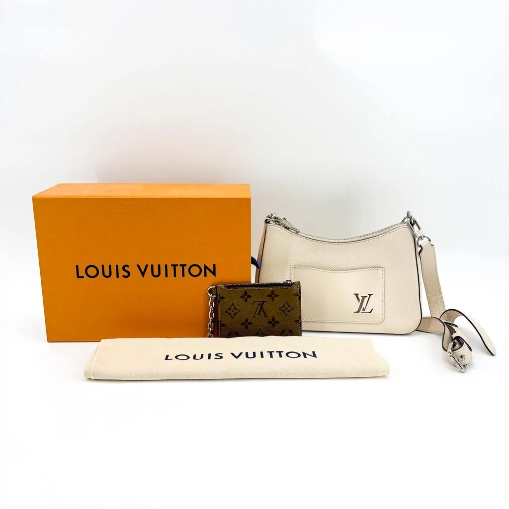 Louis Vuitton Marelle Epi Quartz Beige Leather Very good - Back View