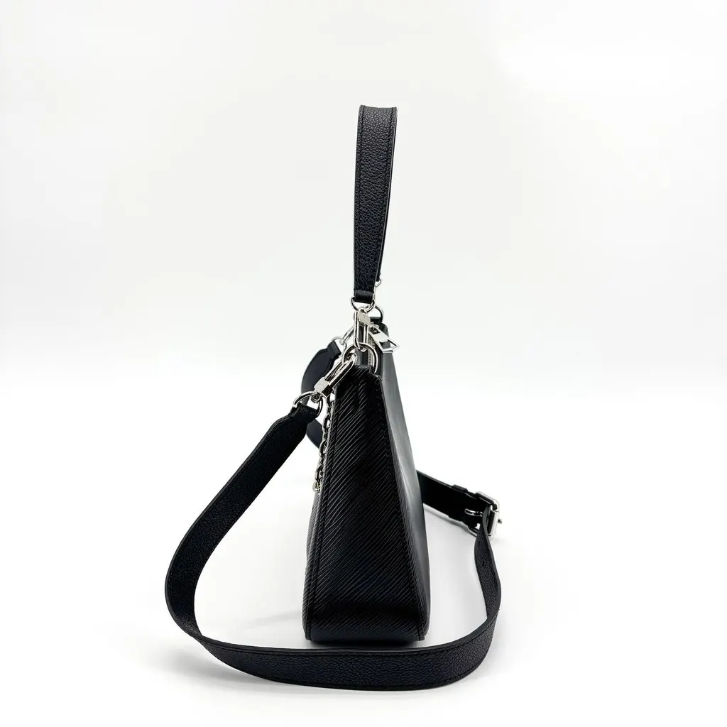 Louis Vuitton Marelle Epi Black Black Leather Very good - Model View