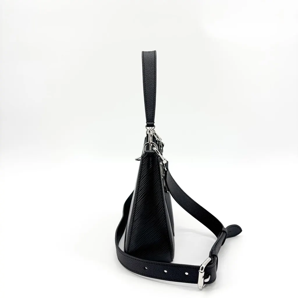 Louis Vuitton Marelle Epi Black Black Leather Very good - Box View