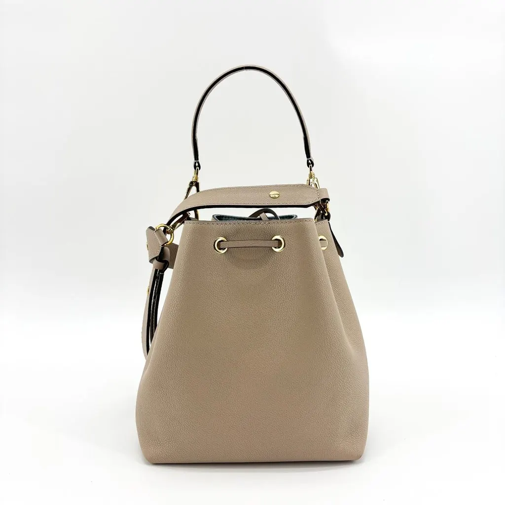 Louis Vuitton Lockme Bucket NV Galet Beige Leather Very good - Inside View
