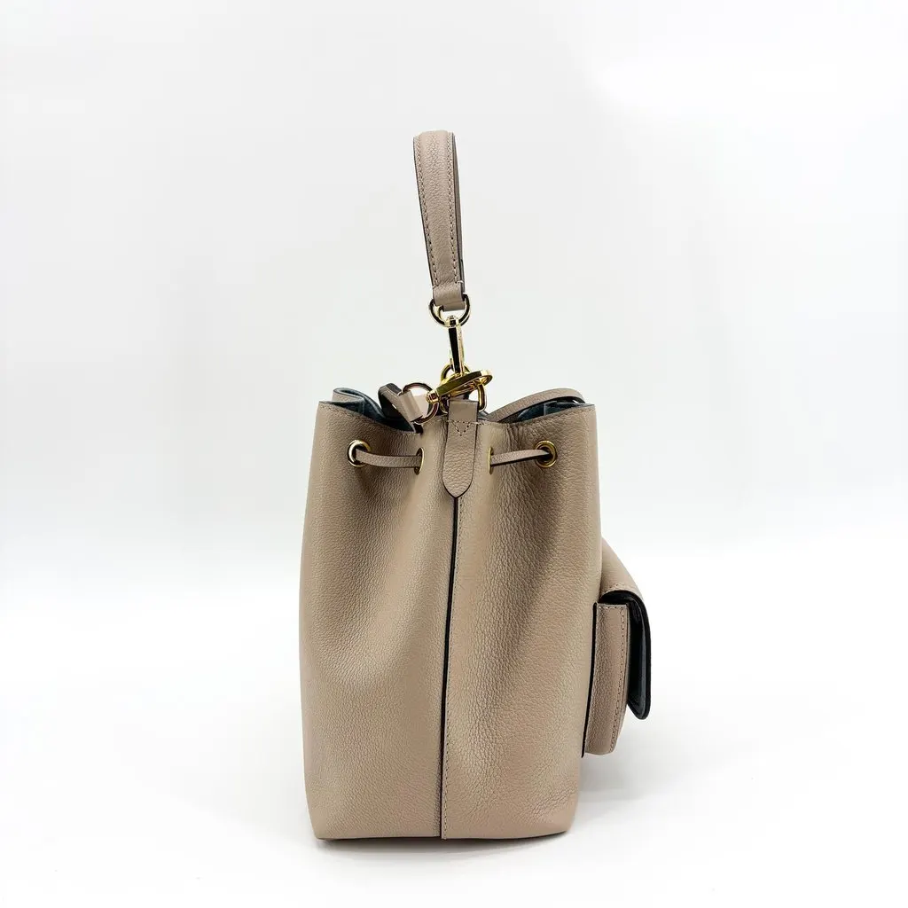 Louis Vuitton Lockme Bucket NV Galet Beige Leather Very good - Box View