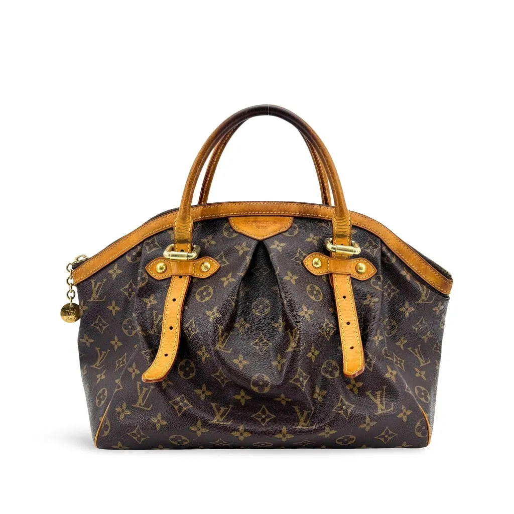 Louis Vuitton Monogram Tivoli GM Beige Canvas Good - Front View