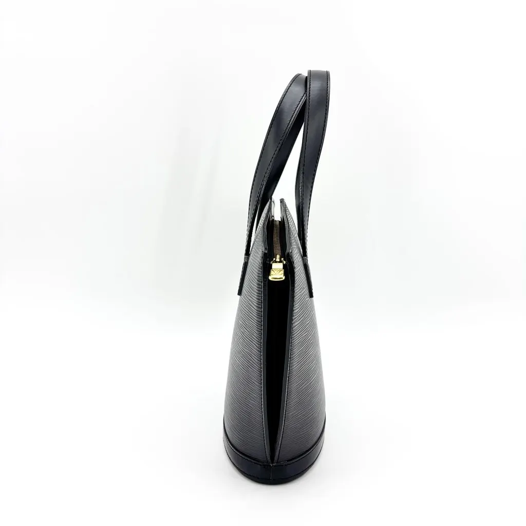 Louis Vuitton Epi Saint Jacques PM Black Black Leather Good - Inside View