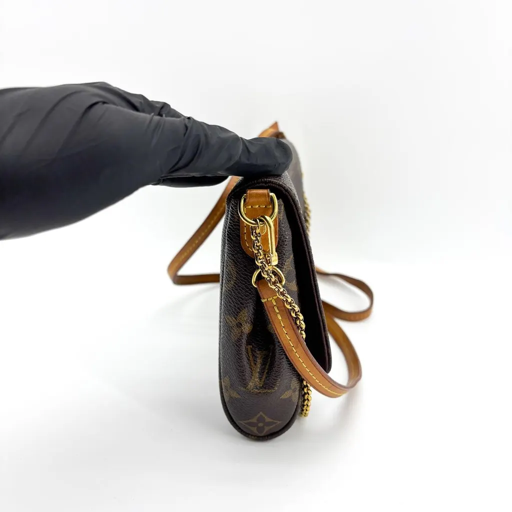 Louis Vuitton Monogram Favorite MM Brown Canvas Good - Inside View