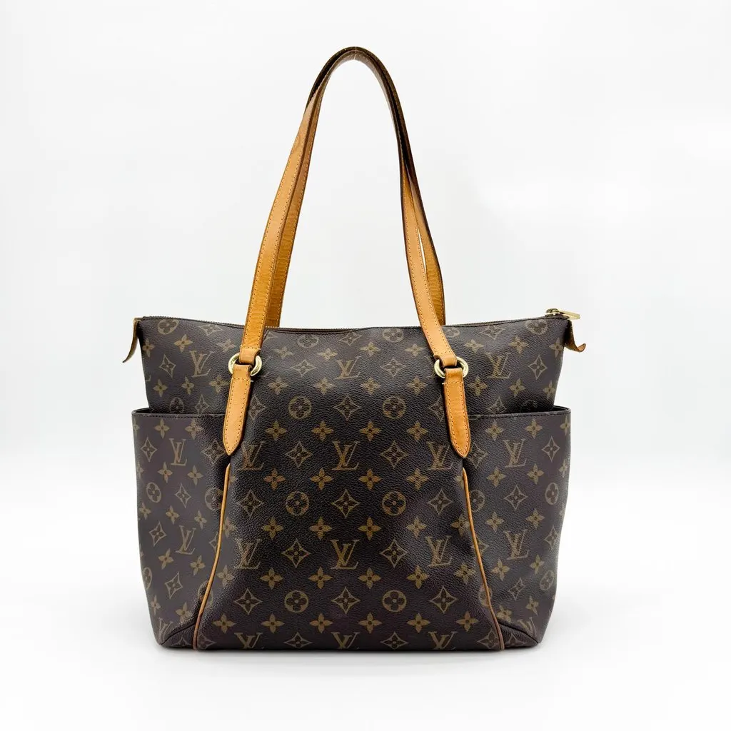 Louis Vuitton Monogram Totally MM Beige Canvas Good - Inside View