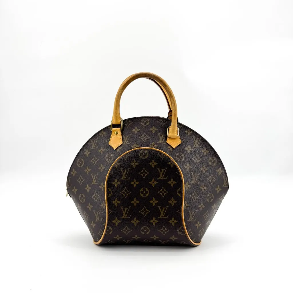 Louis Vuitton Monogram Ellipse MM Beige Canvas Very good - Back View