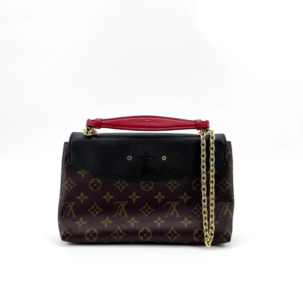Louis Vuitton Vavin PM Monogram Noir Black Canvas Very good - Back View