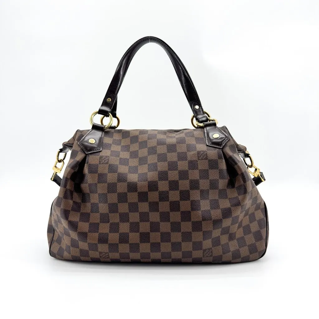 Louis Vuitton Damier Ebene Trevi PM Brown Canvas Very good - Inside View