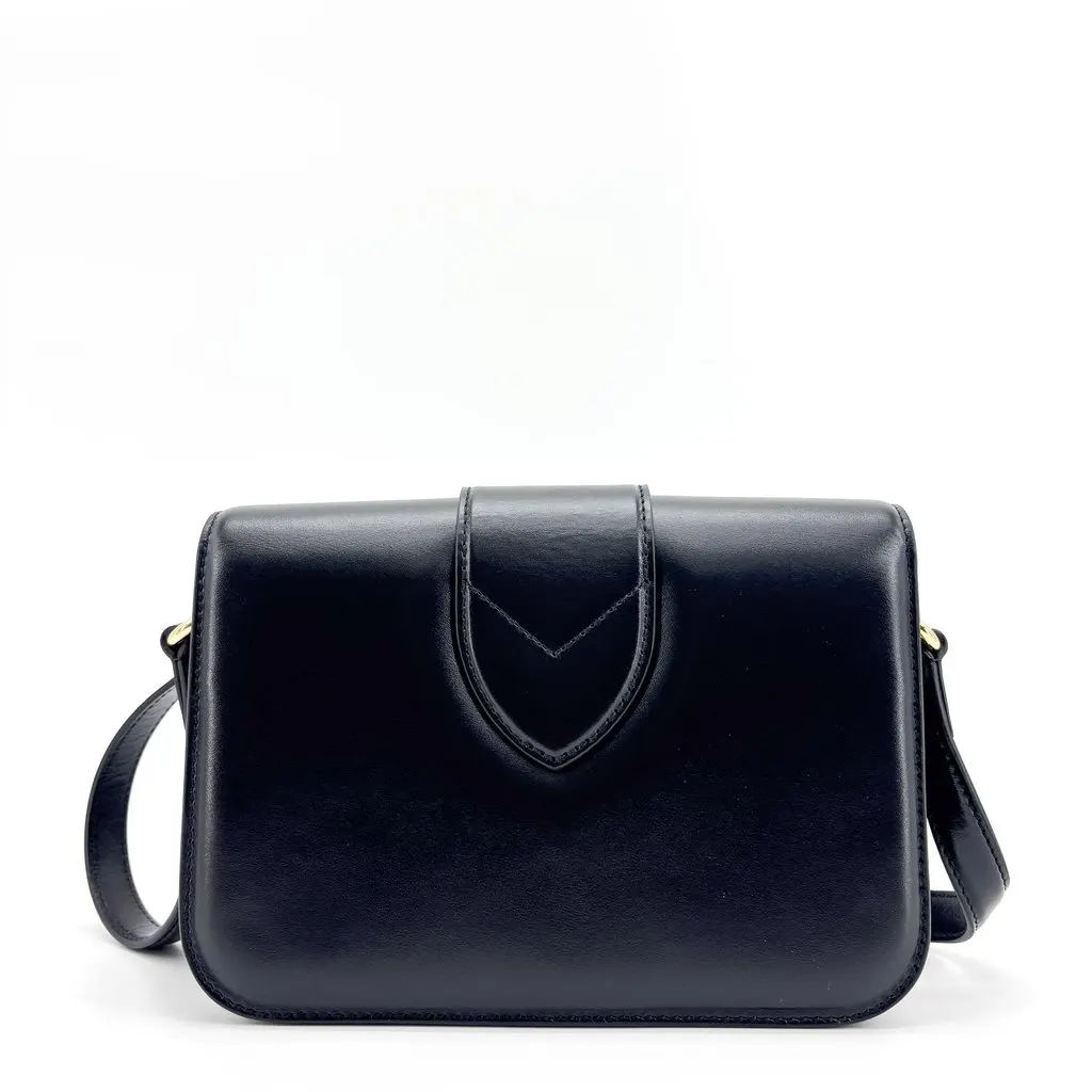 Louis Vuitton LV Pont 9 Shoulder Bag Black Black Leather Very good - Inside View