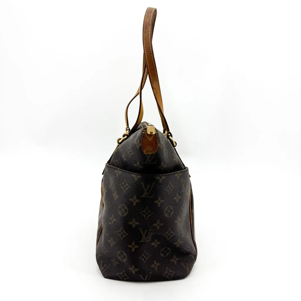 Louis Vuitton Monogram Totally MM Beige Canvas Fair - Inside View