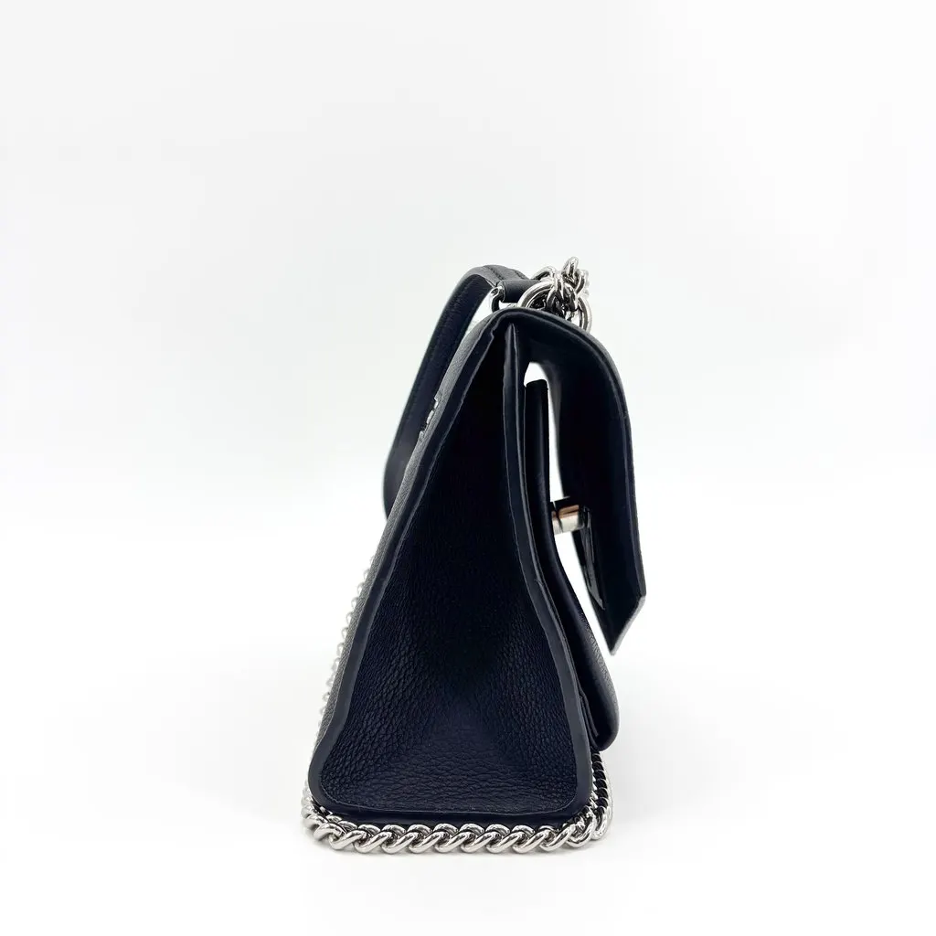 Louis Vuitton Lockme II BB Chain Shoulder Bag Navy Navy Leather Good - Box View