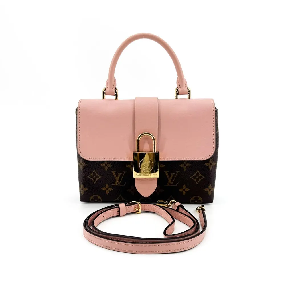 Louis Vuitton Locky BB Monogram Rose Poudre Brown Canvas Very good - Inside View
