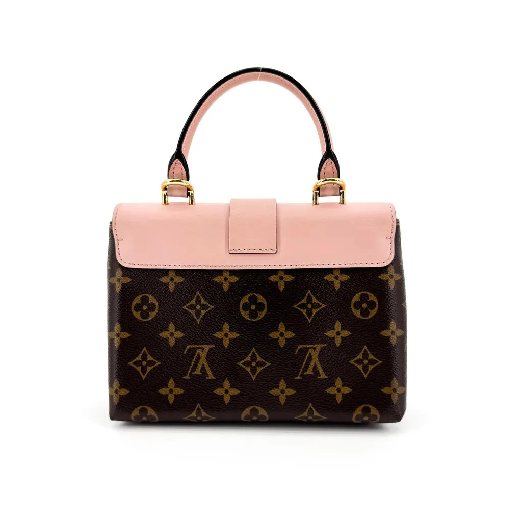 Louis Vuitton Locky BB Monogram Rose Poudre Brown Canvas Very good - Model View