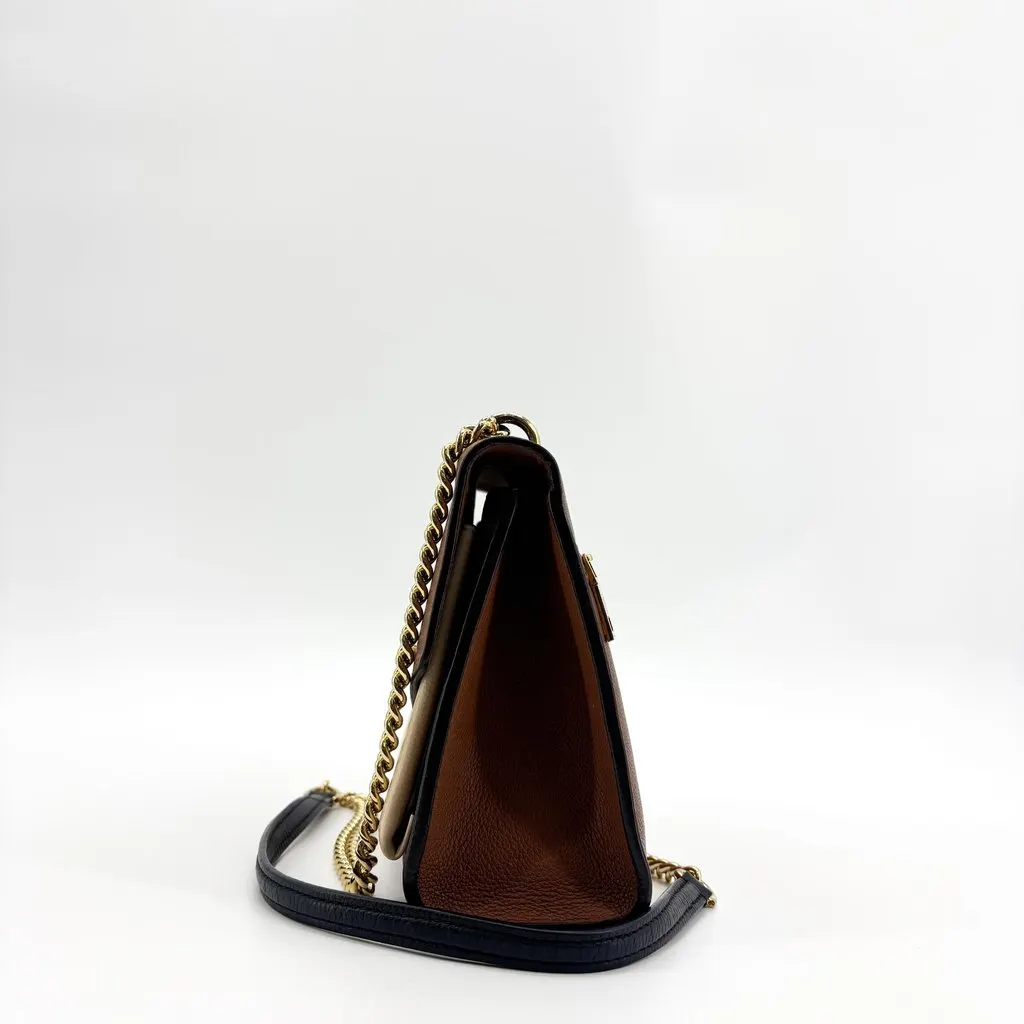 Louis Vuitton Lockme II BB Shoulder Bag Brown Beige Beige Leather Good - Inside View