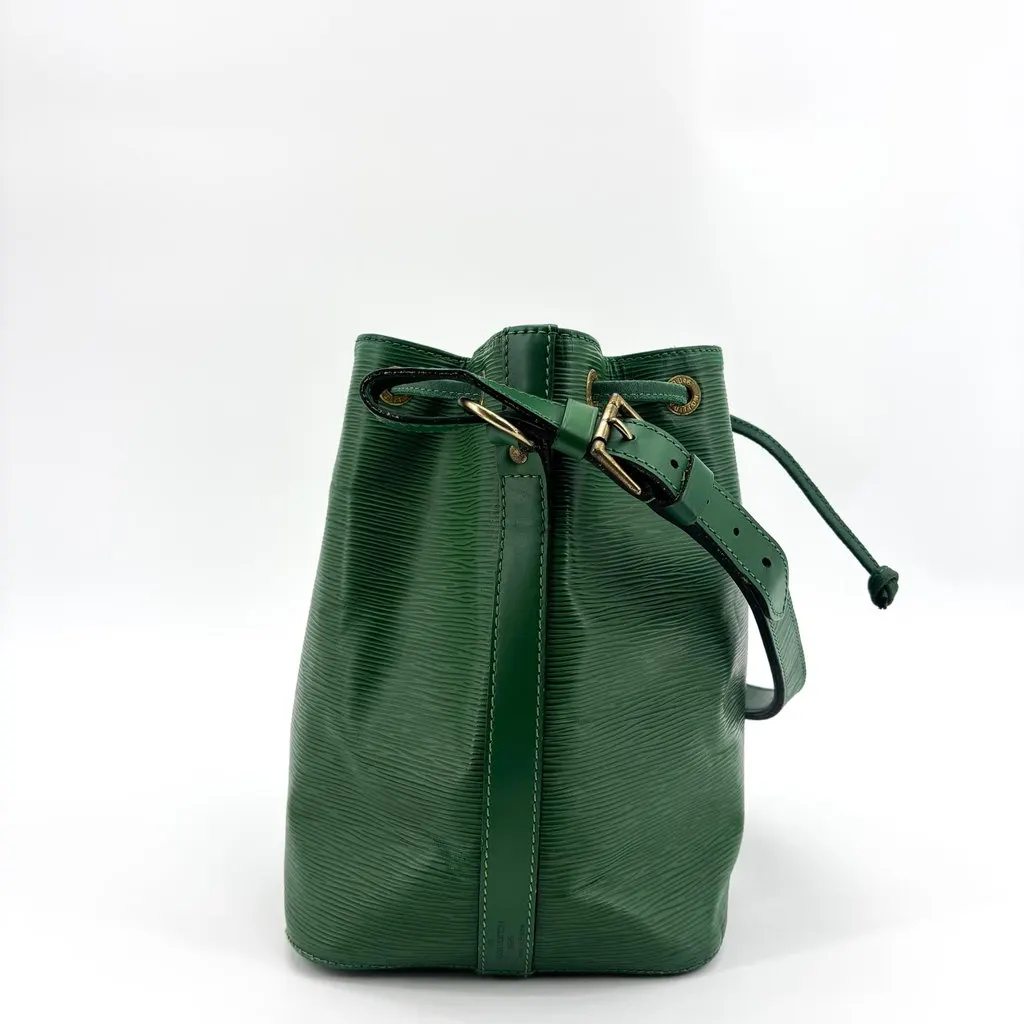 Louis Vuitton Epi Petit Noe Green Green Leather Good - Box View