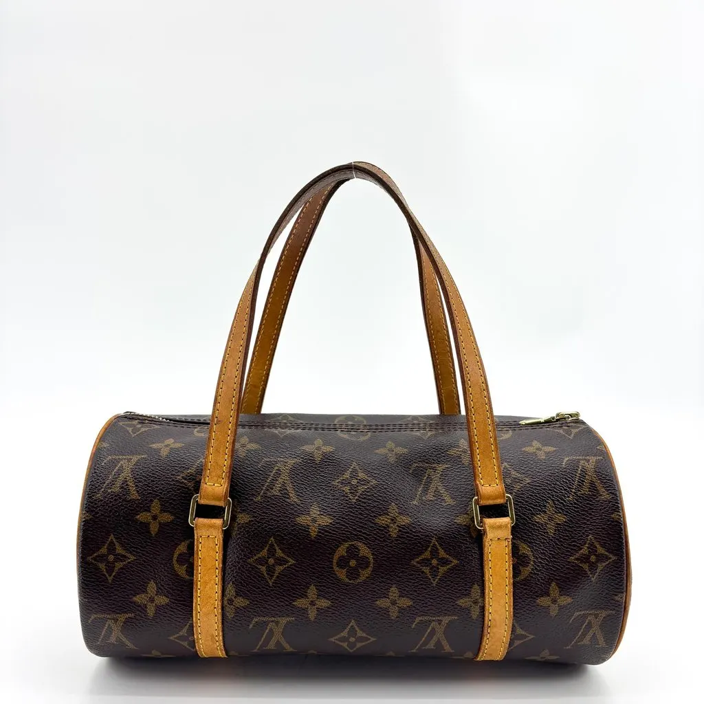 Louis Vuitton Monogram Papillon 26 Brown Brown Canvas Good - Back View