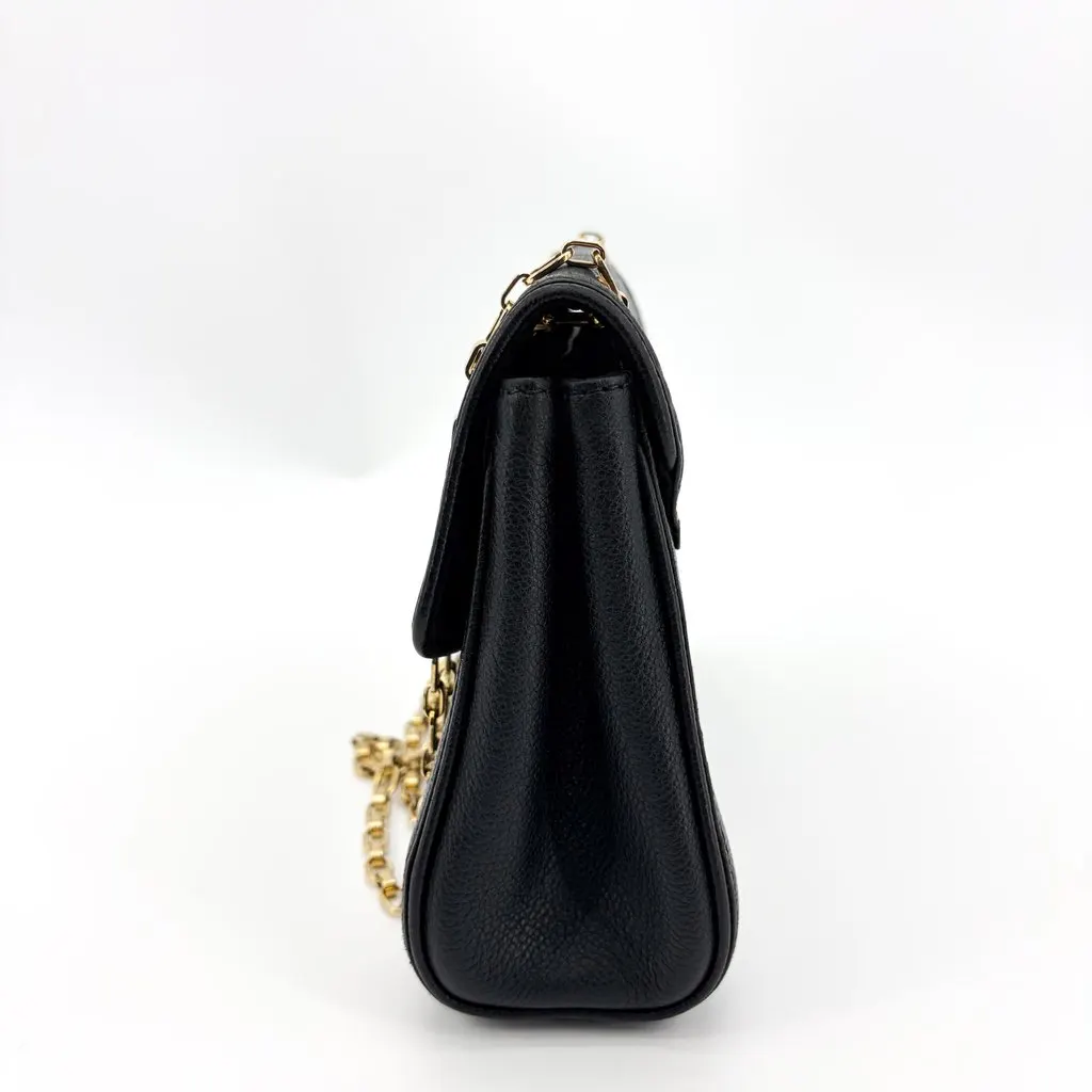 Louis Vuitton Monogram Empreinte Vavin PM Black Gold Black Leather Good - Inside View