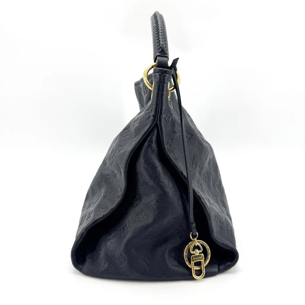 Louis Vuitton Artsy MM Monogram Empreinte Black Black Leather Fair - Box View