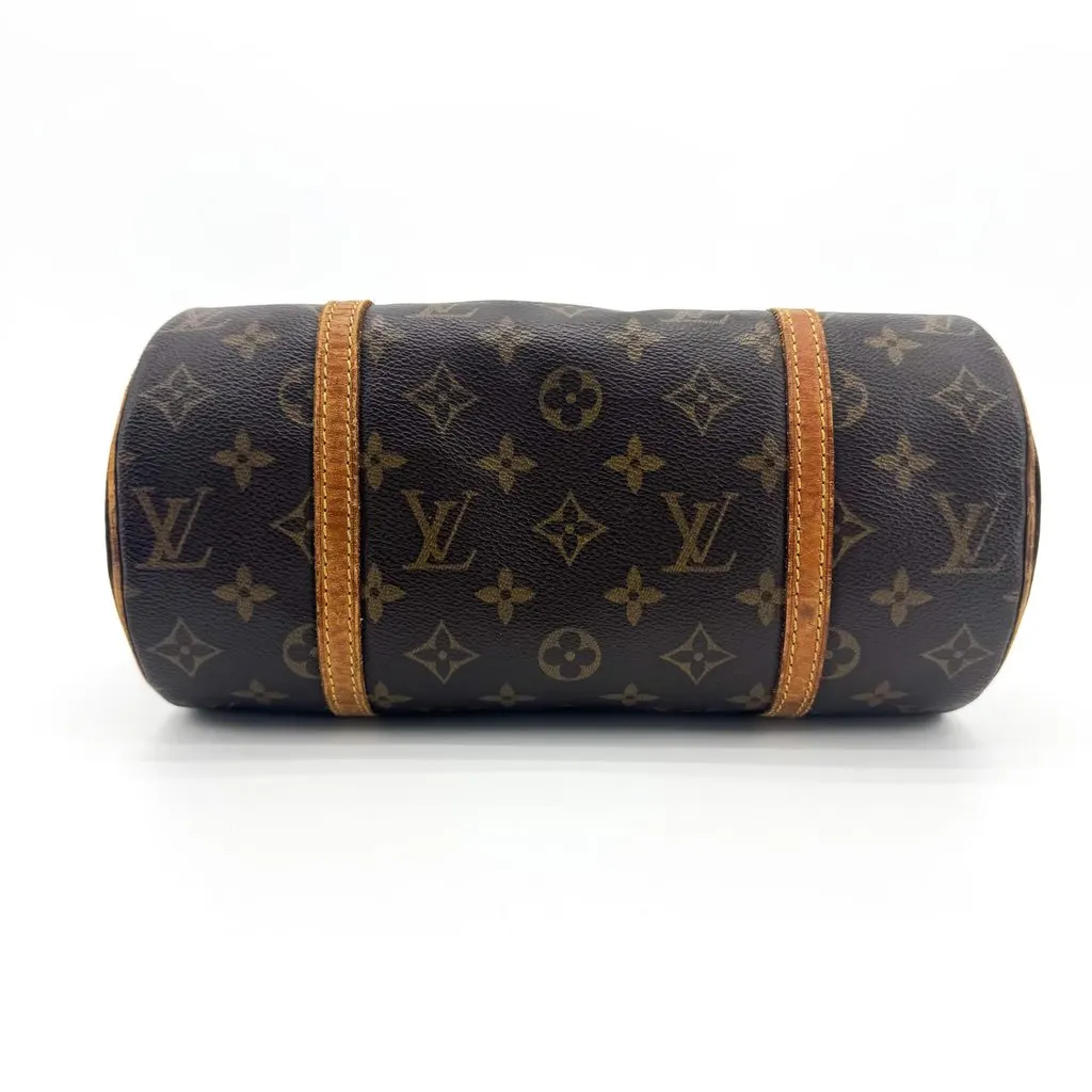 Louis Vuitton Monogram Papillon 26 Tote Bag Brown Brown Canvas Good - Box View