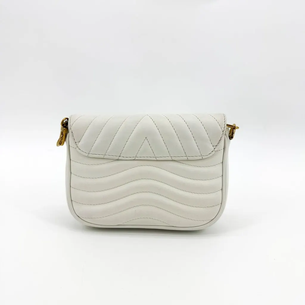 Louis Vuitton New Wave Multi-Pochette Snow White Leather Good - Inside View