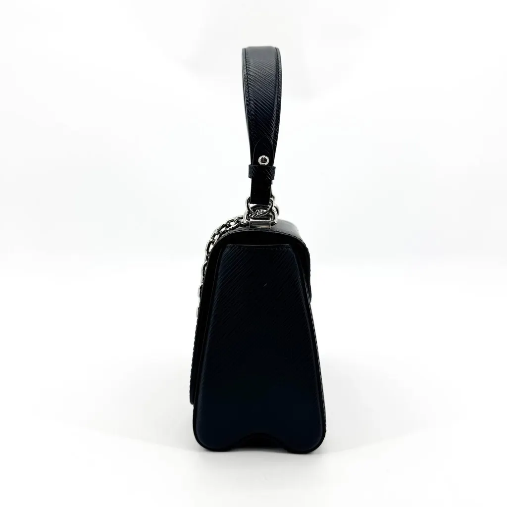 Louis Vuitton Epi Twist One Handle PM Black Silver Black Leather Good - Inside View