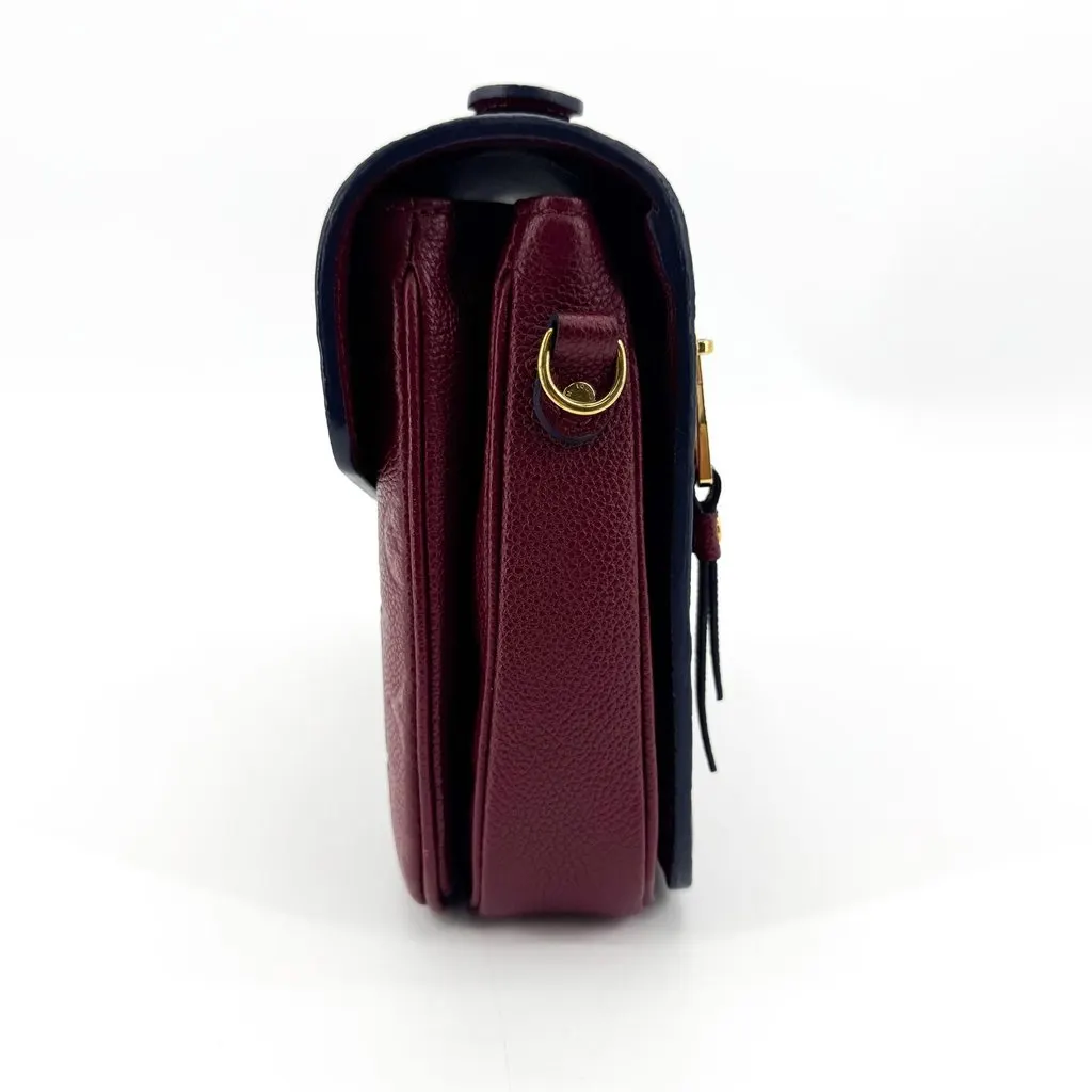 Louis Vuitton Pochette Metis Monogram Empreinte Burgundy Burgundy Leather Very good - Model View