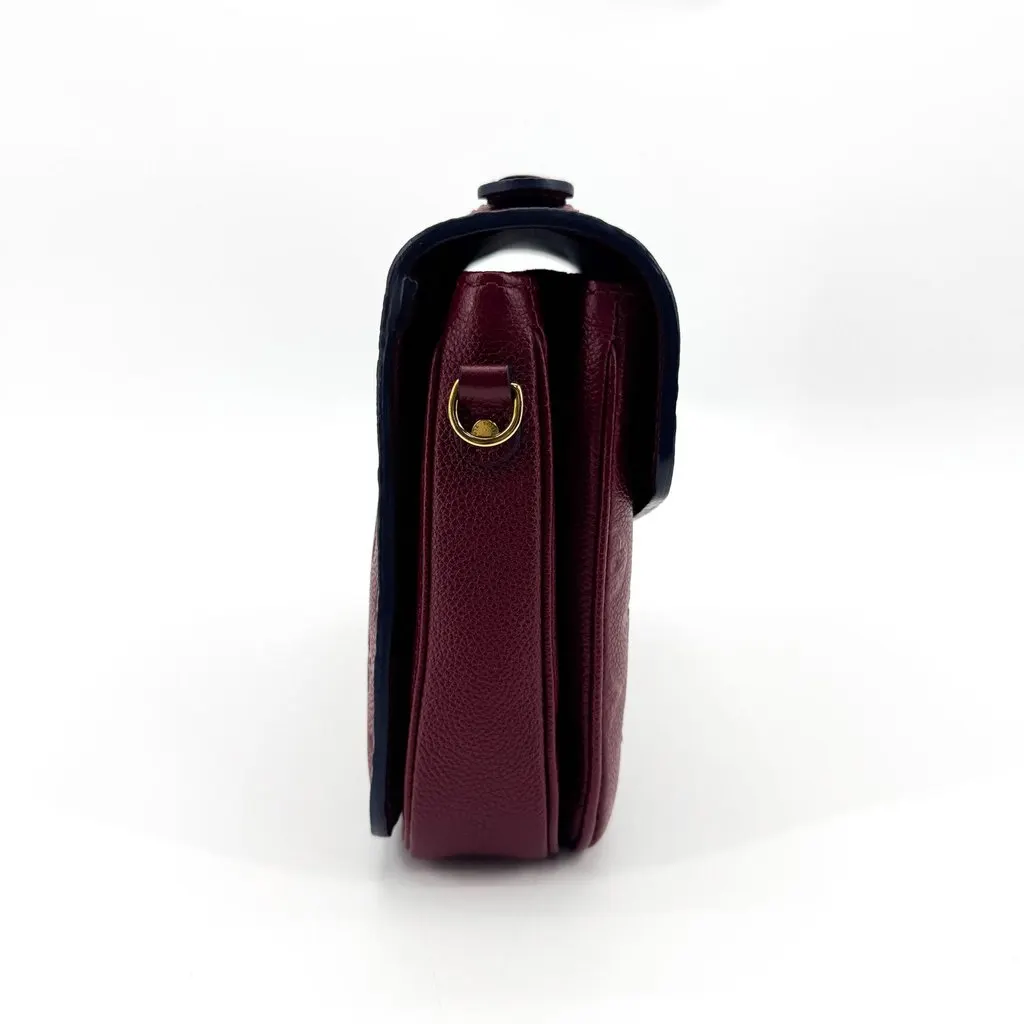 Louis Vuitton Pochette Metis Monogram Empreinte Burgundy Burgundy Leather Very good - Box View