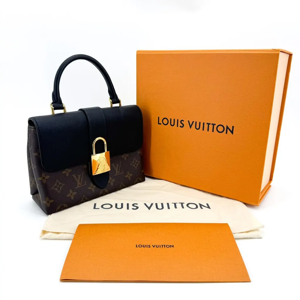 Louis Vuitton Locky BB Monogram Noir Black Canvas Very good - Back View