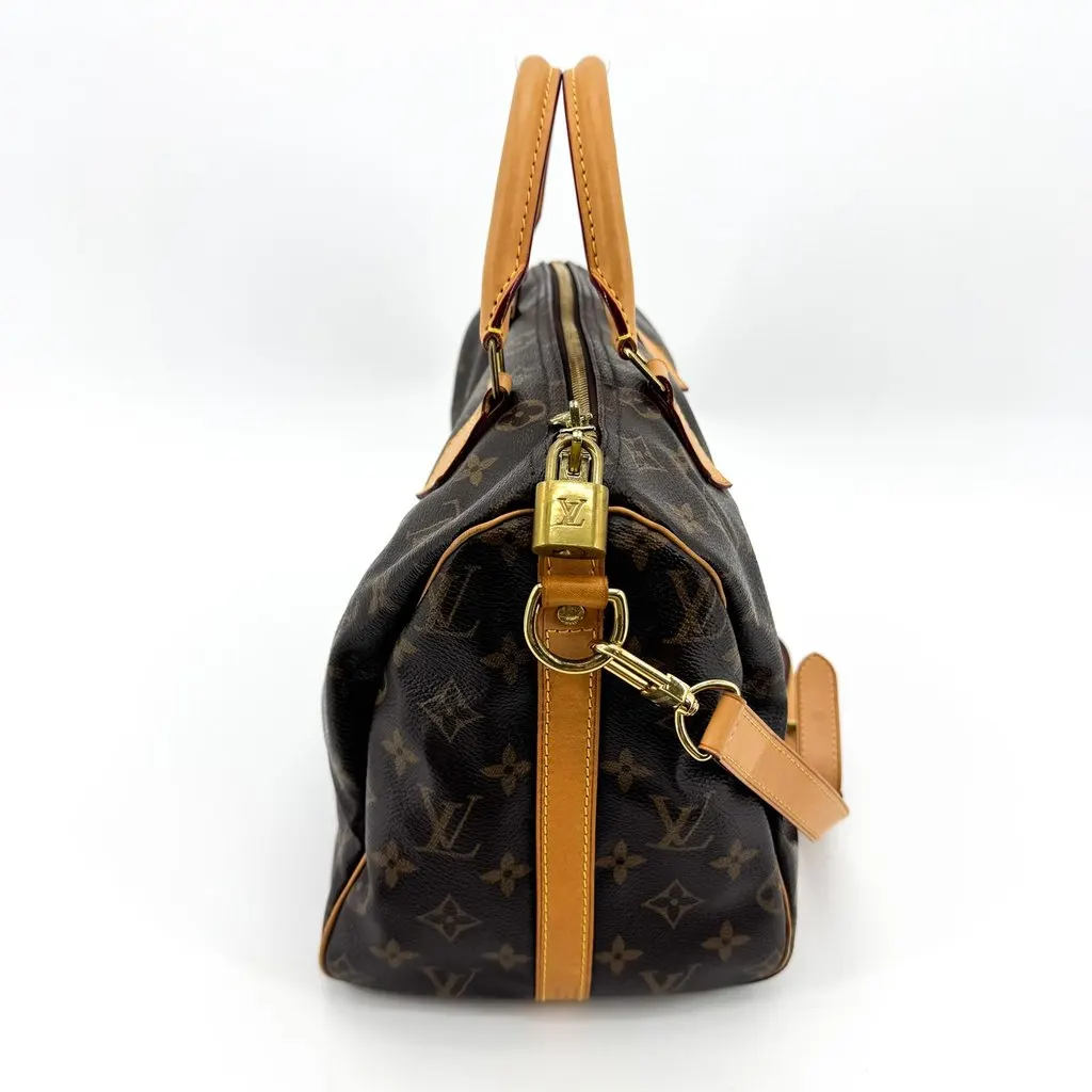 Louis Vuitton Monogram Speedy Bandouliere 30 Brown Brown Canvas Good - Box View